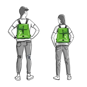 ANDY sustainable backpack made fair trade in Europe Rebago