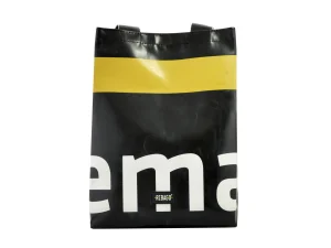 BASIC SHOPER bag from truck tarpaulin recycled upcycling bags 10aa Rebago