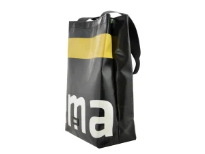BASIC SHOPER bag from truck tarpaulin recycled upcycling bags 10ab Rebago