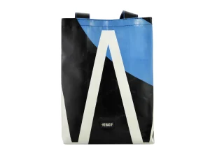 BASIC SHOPER bag from truck tarpaulin recycled upcycling bags 13aa Rebago