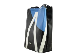 BASIC SHOPER bag from truck tarpaulin recycled upcycling bags 13ab Rebago