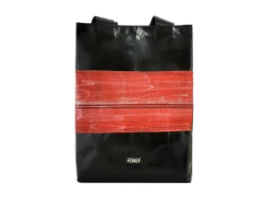 BASIC SHOPER bag from truck tarpaulin recycled upcycling bags 15aa Rebago