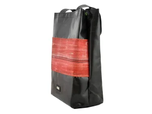 BASIC SHOPER bag from truck tarpaulin recycled upcycling bags 15ab Rebago