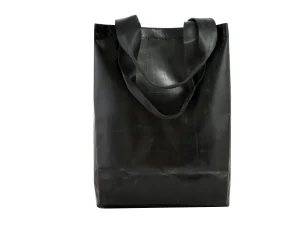 BASIC SHOPER bag from truck tarpaulin recycled upcycling bags 15ac Rebago