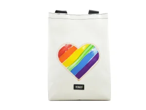 BASIC SHOPER bag from truck tarpaulin recycled upcycling bags 18aa Rebago