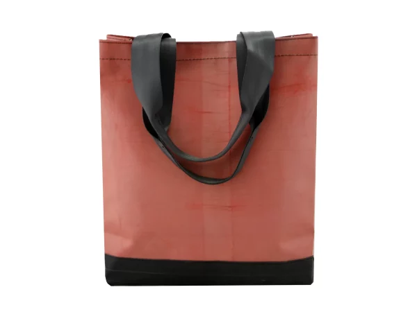 BASIC SHOPER bag from truck tarpaulin recycled upcycling bags 1e Rebago