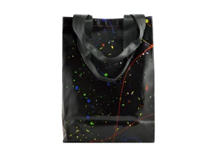 BASIC SHOPER bag from truck tarpaulin recycled upcycling bags 22ac Rebago