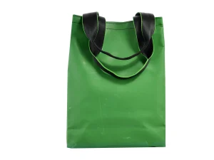 BASIC SHOPER bag from truck tarpaulin recycled upcycling bags 24ac Rebago