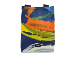 BASIC SHOPER bag from truck tarpaulin recycled upcycling bags 25aa Rebago