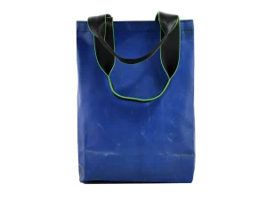 BASIC SHOPER bag from truck tarpaulin recycled upcycling bags 25ac Rebago