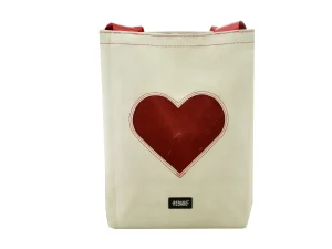 BASIC SHOPER bag from truck tarpaulin recycled upcycling bags 27d Rebago