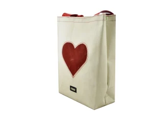 BASIC SHOPER bag from truck tarpaulin recycled upcycling bags 27e Rebago