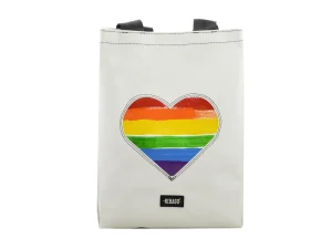 BASIC SHOPER bag from truck tarpaulin recycled upcycling bags 5aa Rebago