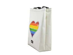 BASIC SHOPER bag from truck tarpaulin recycled upcycling bags 5ab Rebago