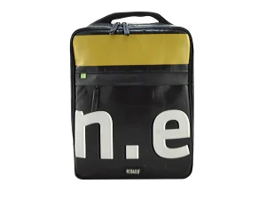 BOB L upcycled backpack rebago recycled sustainable bags 15aa Rebago