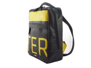 BOB L upcycled backpack rebago recycled sustainable bags 25ab