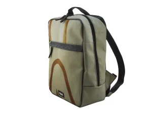 BOB L upcycled backpack rebago recycled upcycling bags 18b Rebago