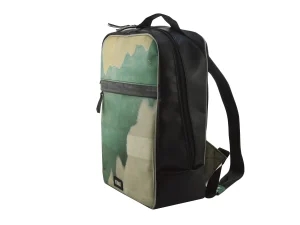 BOB L upcycled backpack rebago recycled upcycling bags 19b Rebago