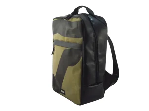 BOB L upcycled backpack rebago recycled upcycling bags 23b Rebago