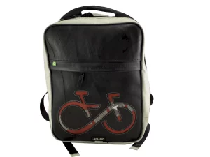 BOB upcycled backpack rebago recycled upcycling bags 105