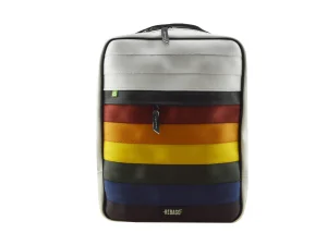 BOB upcycled backpack rebago recycled upcycling bags 13ab Rebago