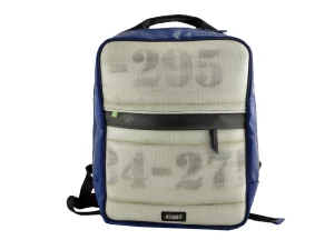 BOB upcycled backpack rebago recycled upcycling bags 188 Rebago