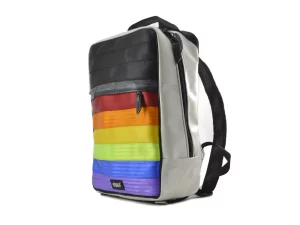 BOB upcycled backpack rebago recycled upcycling bags 32