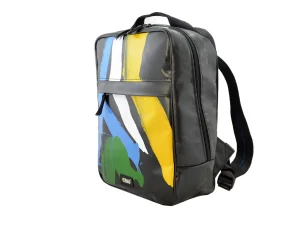 BOB upcycled backpack recycled sustainable bags 17b Rebago