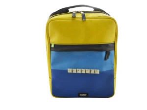 BOB upcycled backpack recycled wallets upcycling bags 5a Rebago