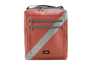 BOBby upcycled backpack recycled upcycling bags 15aa Rebago