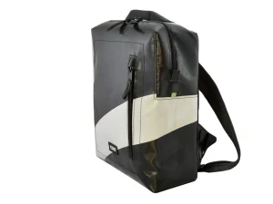 DAVID L sustainable backpack recycled upcycling bags 17b Rebago