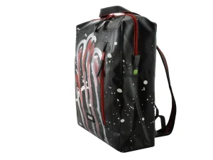 DAVID L sustainable backpack recycled wallets upcycling bags 19b Rebago