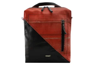 DAVID L sustainable backpack recycled wallets upcycling bags 24a Rebago