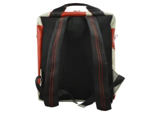 DAVID L upcycled backpack rebago recycled sustainable bags 14c Rebago