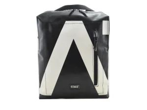 DAVID L upcycled backpack rebago recycled sustainable bags 27a Rebago