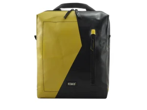 DAVID L upcycled backpack rebago recycled sustainable bags 29a Rebago