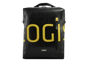 DAVID L upcycled backpack rebago recycled sustainable bags 34aa Rebago