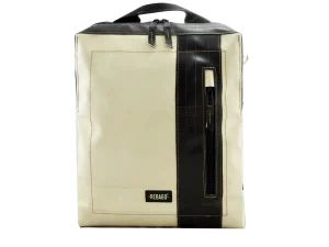 DAVID L upcycled backpack rebago recycled sustainable bags 42d Rebago