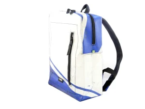 DAVID L upcycled backpack rebago recycled upcycling bags 13ab Rebago