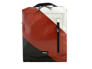 DAVID L upcycled backpack rebago recycled upcycling bags 16aa Rebago