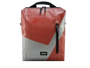 DAVID L upcycled backpack rebago recycled upcycling bags 22aa Rebago