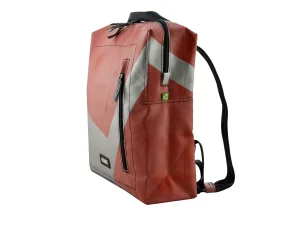 DAVID L upcycled backpack rebago recycled upcycling bags 22ab Rebago