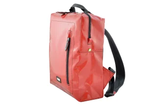 DAVID L upcycled backpack rebago recycled upcycling bags 25ab Rebago