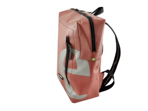 DAVID L upcycled backpack rebago recycled upcycling bags 28b Rebago