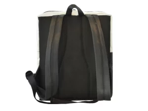 DAVID L upcycled backpack rebago recycled upcycling bags 2a Rebago