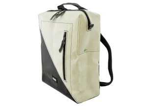 DAVID L upcycled backpack rebago recycled upcycling bags 2e Rebago
