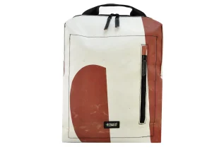 DAVID L upcycled backpack rebago recycled upcycling bags 33aa Rebago