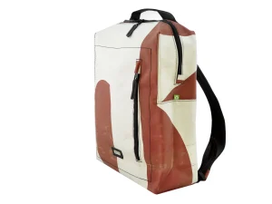 DAVID L upcycled backpack rebago recycled upcycling bags 33ab Rebago