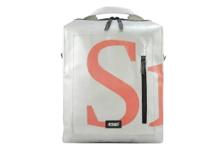 DAVID L upcycled backpack rebago recycled upcycling bags 36aa Rebago