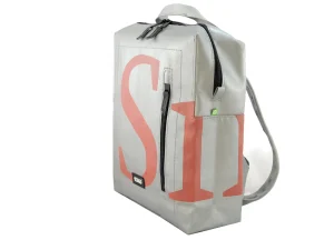 DAVID L upcycled backpack rebago recycled upcycling bags 36ab Rebago